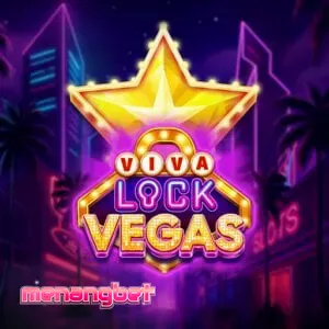 Tampilan antarmuka slot Viva Lock Vegas dengan simbol buah dan jackpot