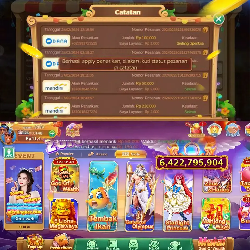 menangbet Masuk