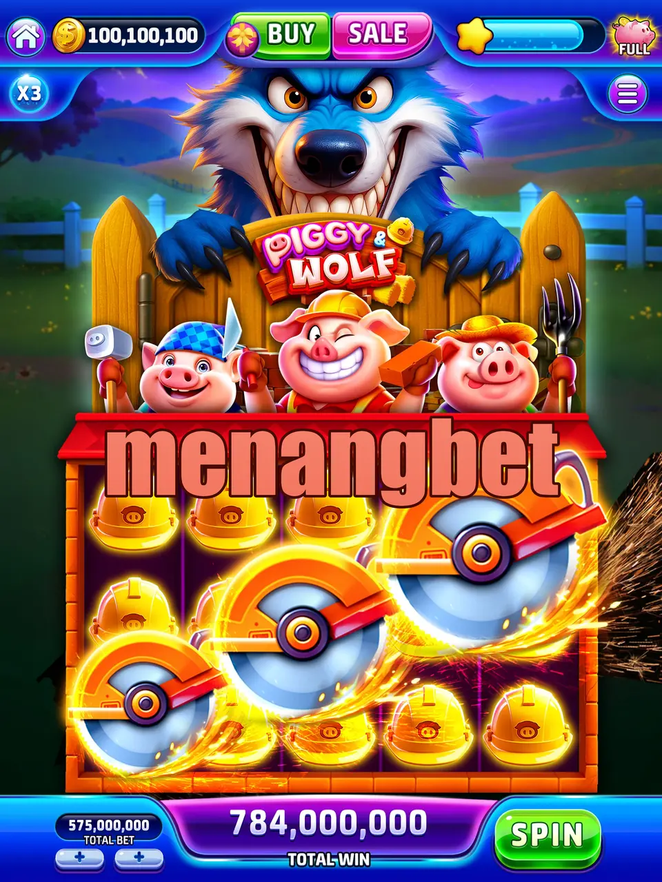 menangbet Tangkapan Layar Resmi APK